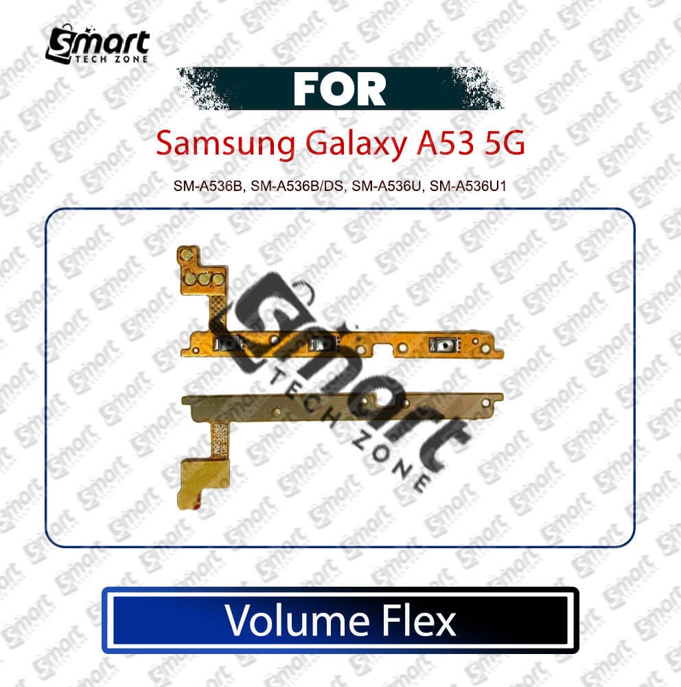 Samsung Galaxy A53 5G Volume Button Flex Cable Replacement Part | Compatible SM-A536B, SM-A536B/DS, SM-A536U, SM-A536U1, SM-A5360