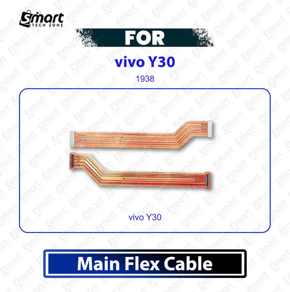 vivo Y30 Motherboard Main Board Ribbon Cable - LCD Display to Mainboard Connector Flex Replacement Part for Model 1938