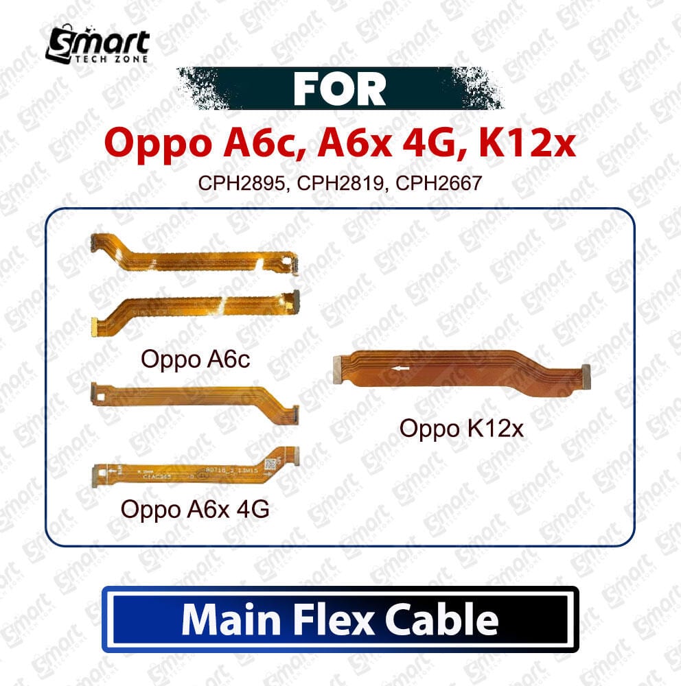 Oppo A6c / A6x 4G / K12x Main Board Motherboard Connector Flex Cable - Ribbon Replacement Repair Part (Compatible Models: CPH2895, CPH2819, CPH2667)
