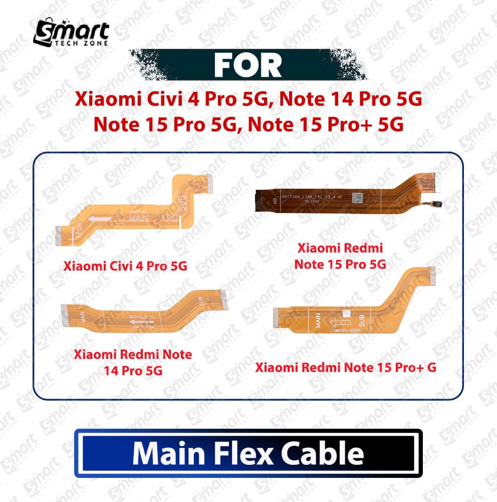 Xiaomi Civi 4 Pro 5G, Redmi 14 Pro 5G, 15 Pro 5G, 15 Pro+ 5G Main Board Motherboard Connector Flex Cable Replacement Repair Part