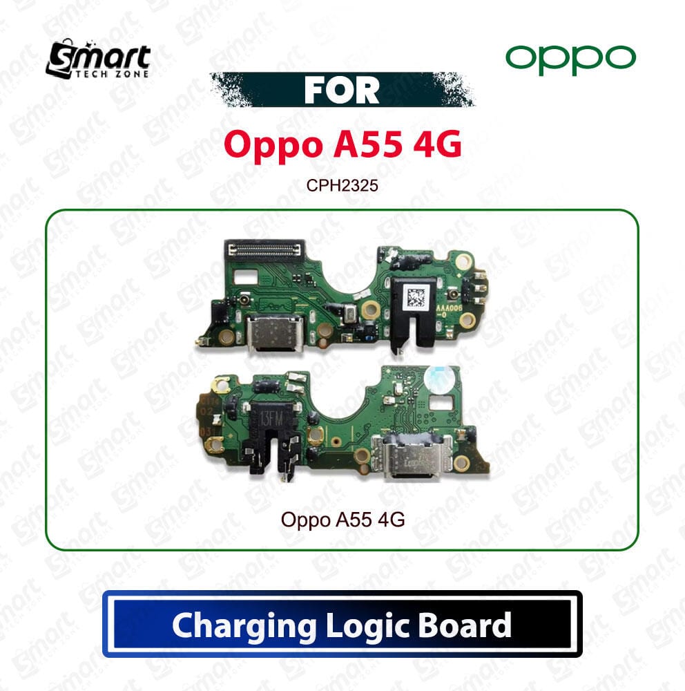Oppo A55 4G Charging Logic Board USB Charging Port PCB Dock Connector Spare Repair Part (Model CPH2325)