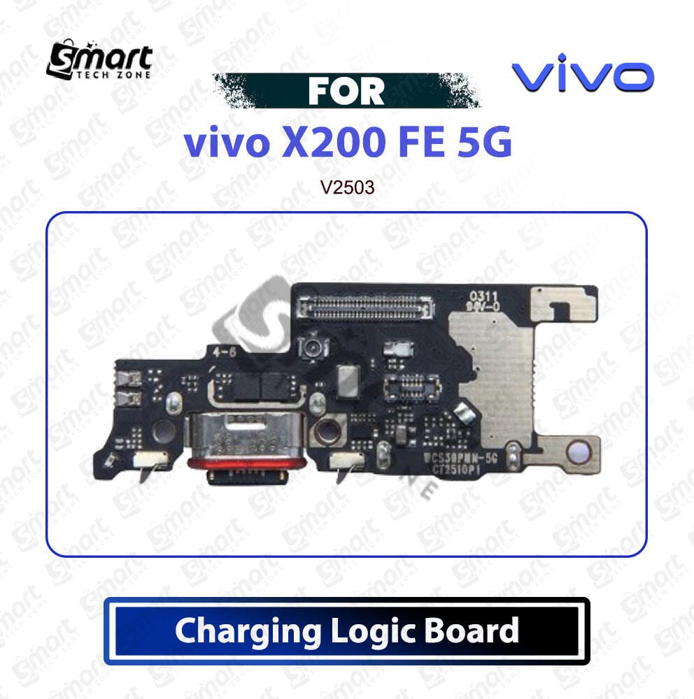 vivo X200 FE 5G Charging Logic Board Charging Port USB Plug PCB Dock Connector Replacement Spare Repair Part For V2503