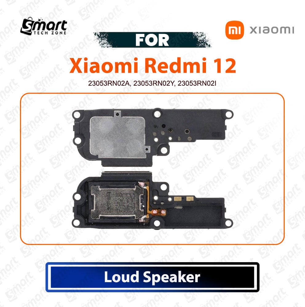 Xiaomi Redmi 12 Loud Speaker Ringer Buzzer Sound Flex Ringer Box Compatible Loudspeaker Replacement Repair Spare Part For 23053RN02A, 23053RN02Y, 23053RN02I