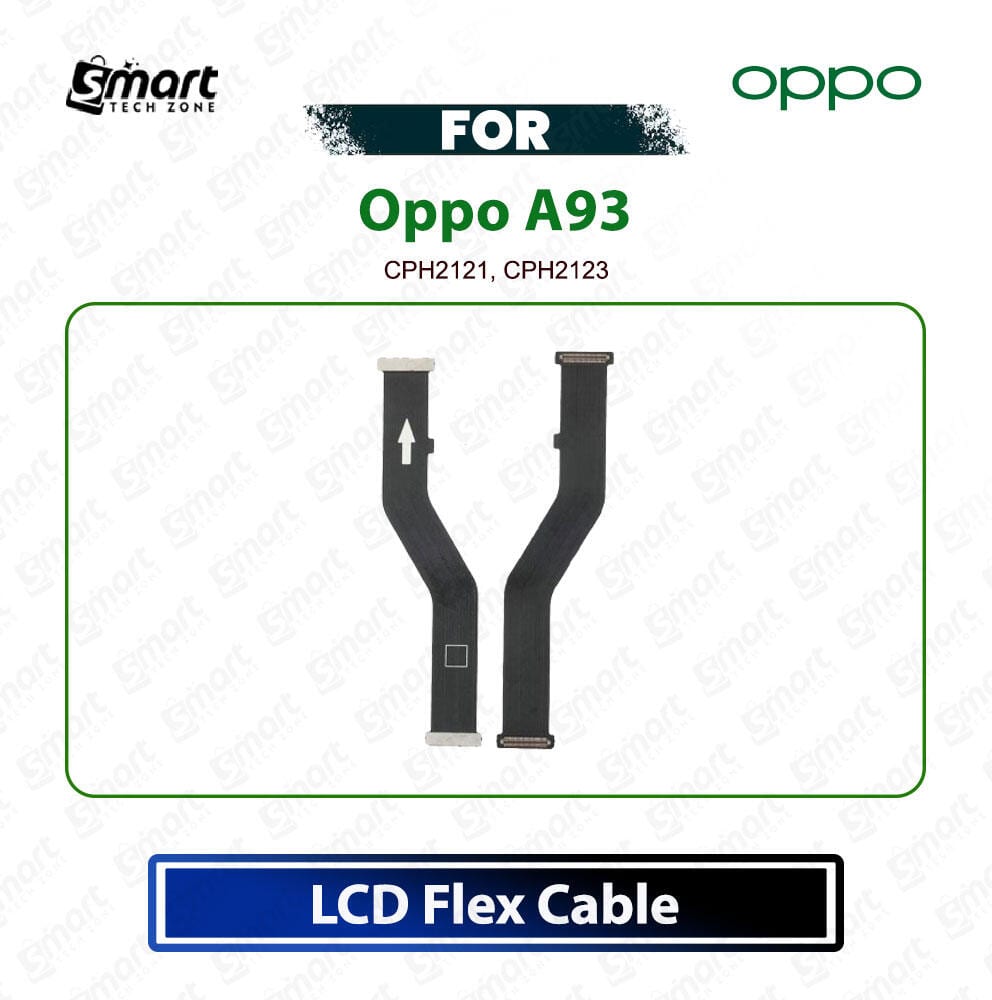 Oppo A93 LCD Display Flex Cable Ribbon Connector (CPH2121 / CPH2123) - Main Motherboard Connection Cable Repair Part