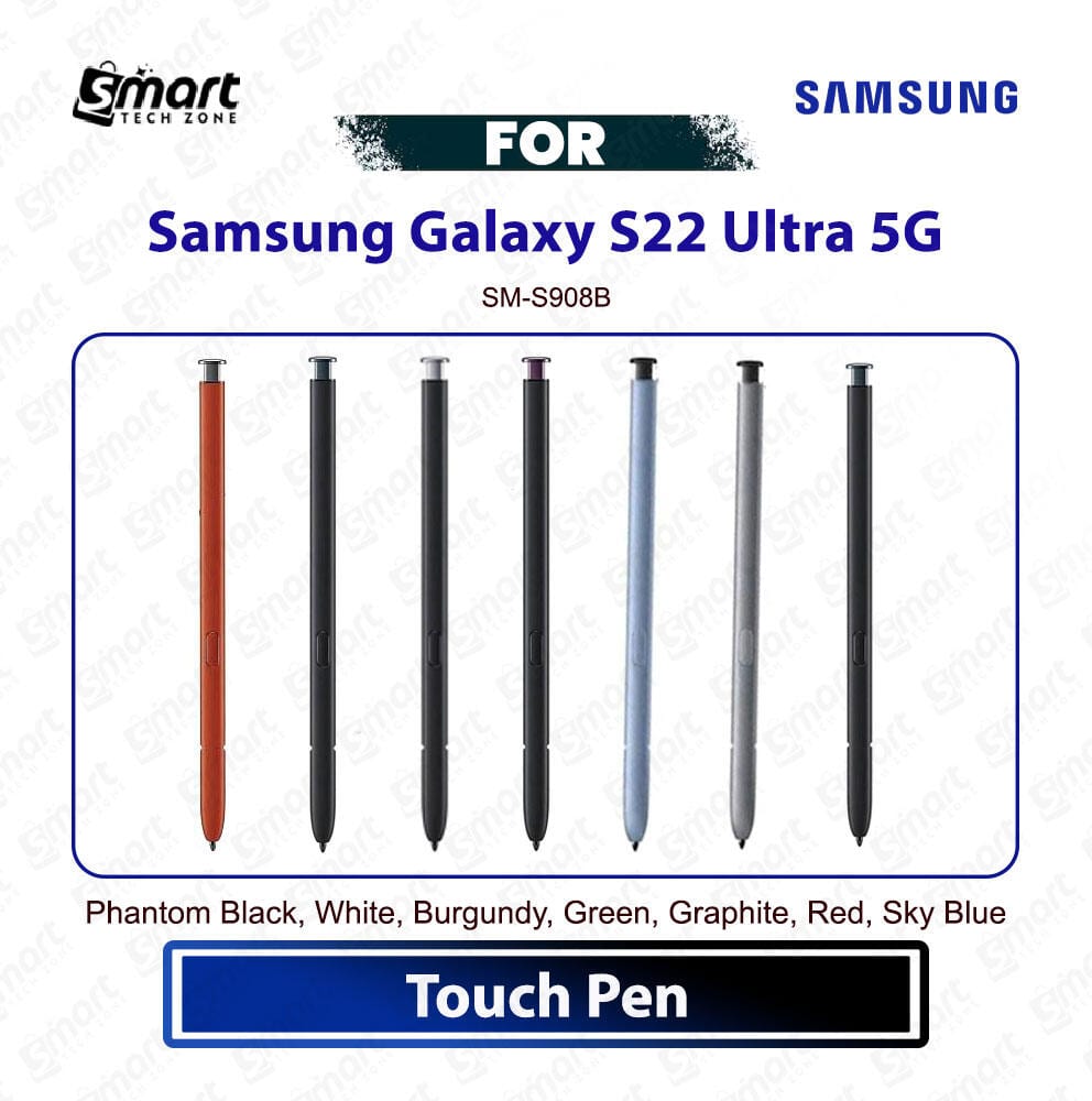 Samsung Galaxy S22 Ultra 5G Stylus Pen Capacitance S Pen Active Touch Screen Pen With Bluetooth Replacement Repair Spare Part For SM-S908B