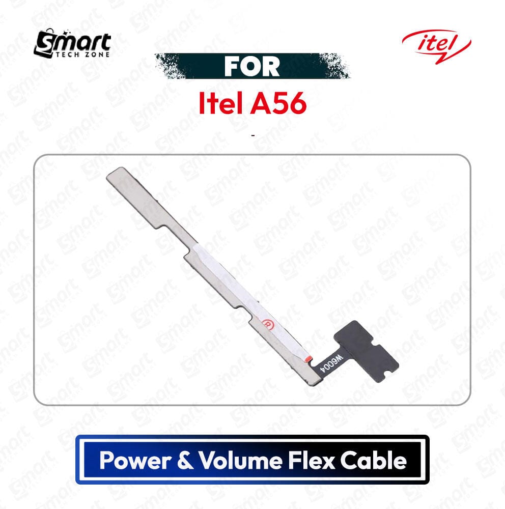 Itel A56 Power and Volume/On Off Key Flex Cable Replacement Parts