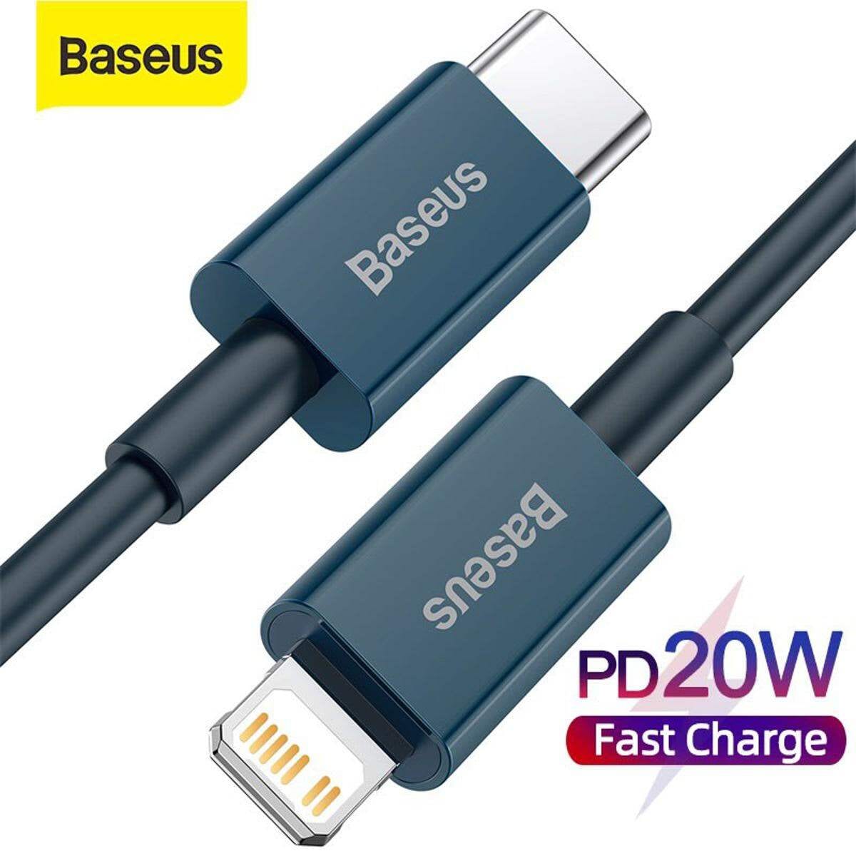 Type-C to iP PD 20W Fast charging cable For iPhone 12 11 mini pro Xs Max pad 8 Normal for 7 Plus - Cable Organizer