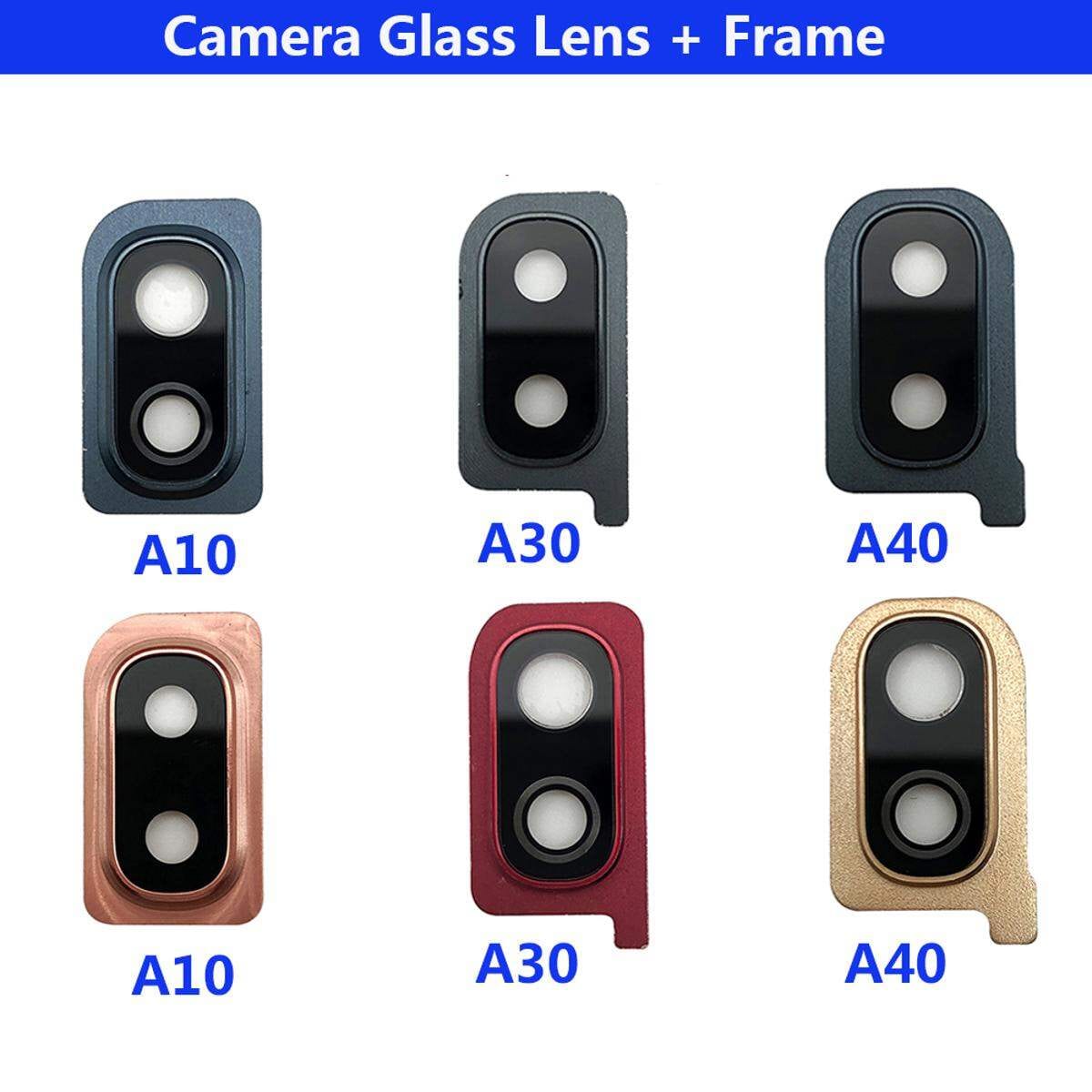 Samsung Galaxy A10 A20 A20S A30 A30s A31 A50 A51 A60 A70 A71 M31 M40 Camera Lens Glass + Frame Replacement Part