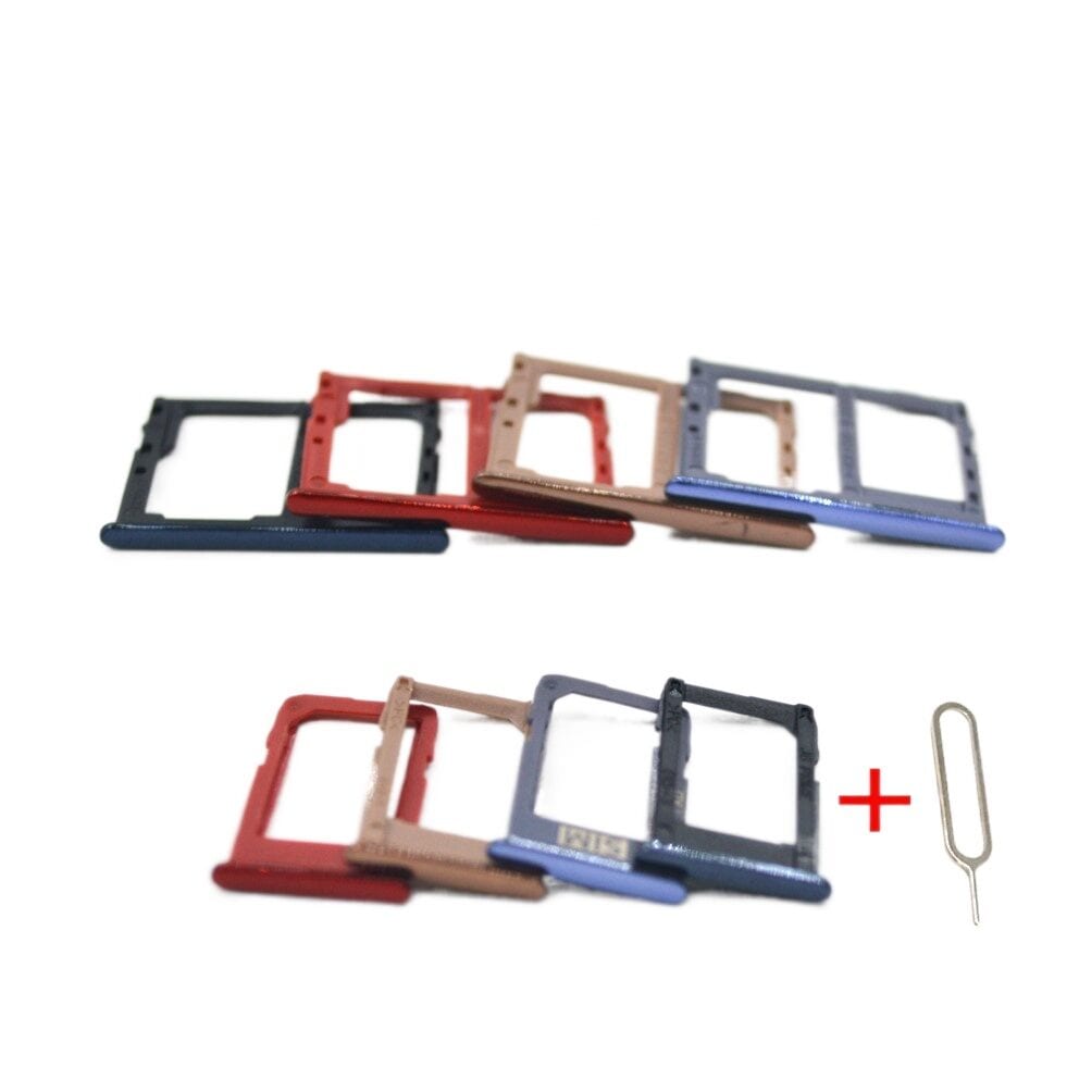 Sim Tray SD Card Tray Holder Card Compatible with Samsung Galaxy J4 Plus/Samsung Galaxy J6 Plus