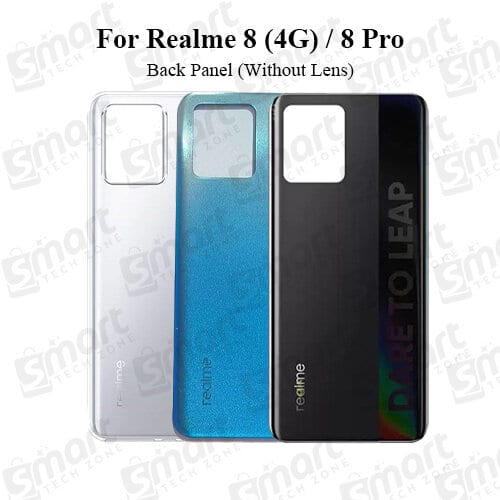 Realme 8 (4G)/Realme 8 Pro Back Panel Housing Back shell Replacement Spare Parts