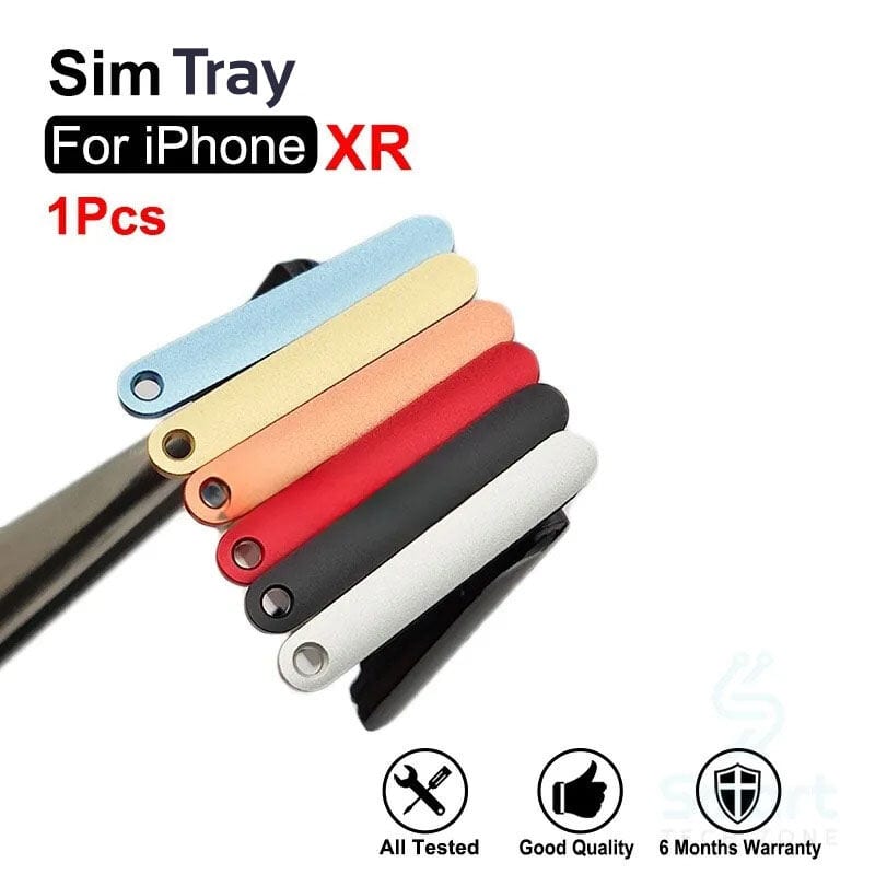 Dual and Single Sim Tray for Apple iPhone XR-All Colors Available