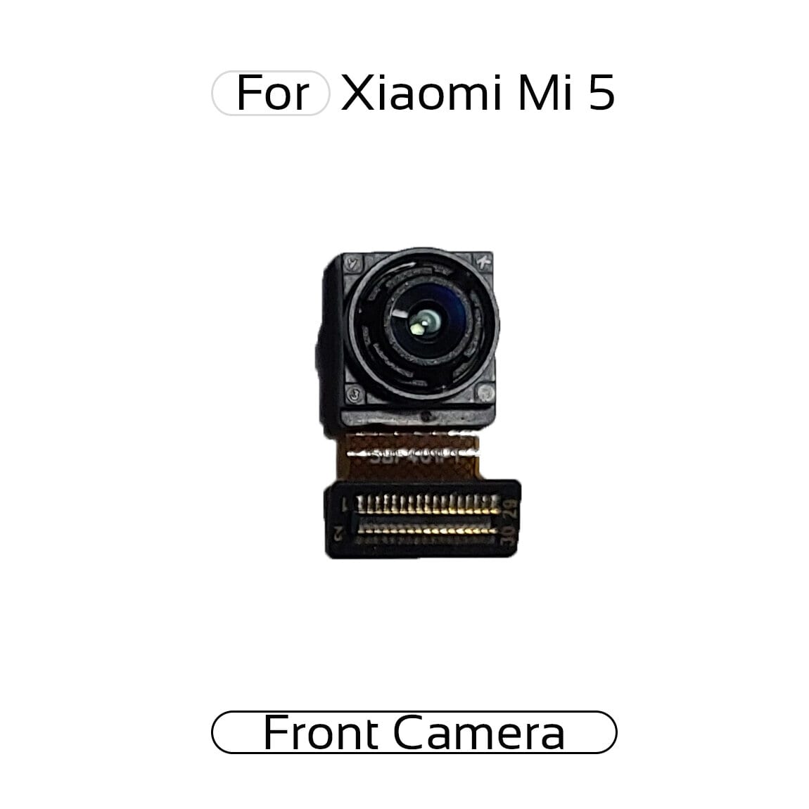 Rear Front Camera For Xiaomi Mi 5 Selfie Frontal Backside Repair Facing Back Camera Module Replacement Spare Parts