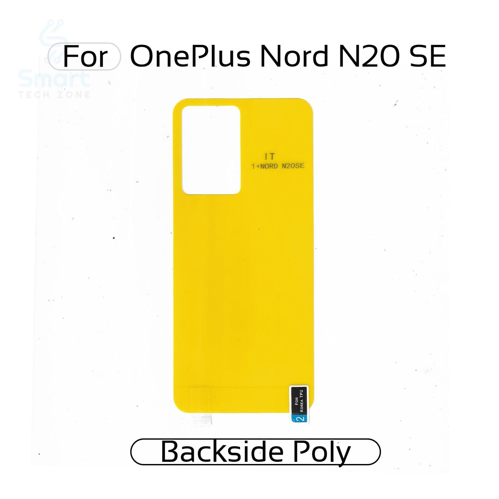 OnePlus Nord N20 SE Back Transparent Poly For Your Device Safe and Scratch Free