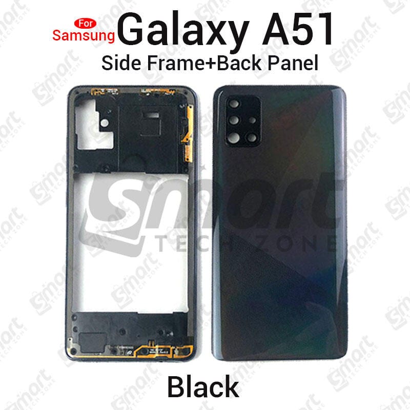 Samsung Galaxy A51 A515F  Middle Bezel Housing Frame and Back Panel Without Front LCD Frame Panel