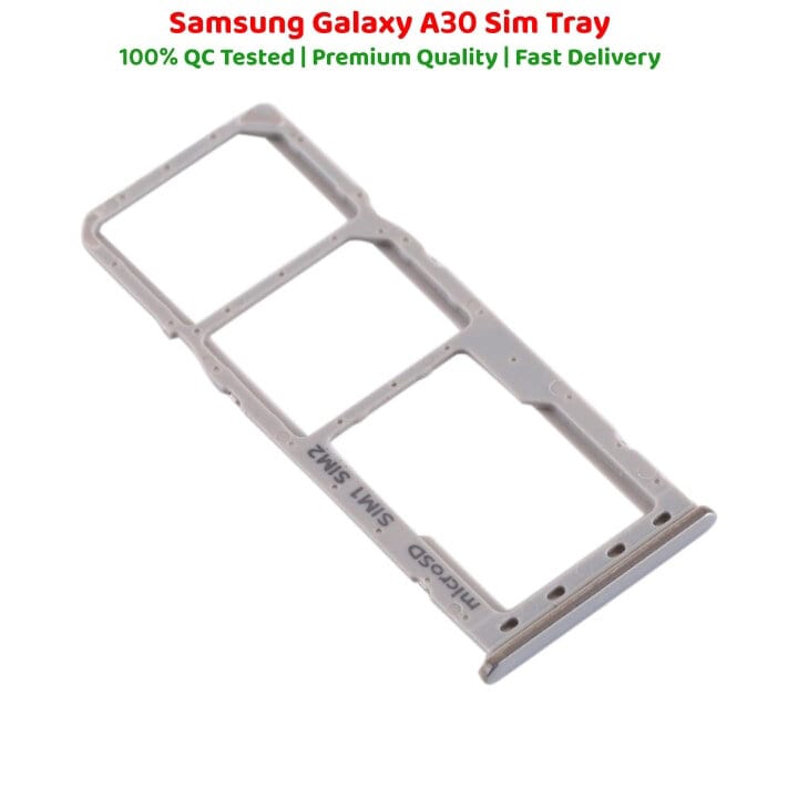 Sim Tray for Samsung Galaxy A30 (Free High Quality Sim Ejector Pin)