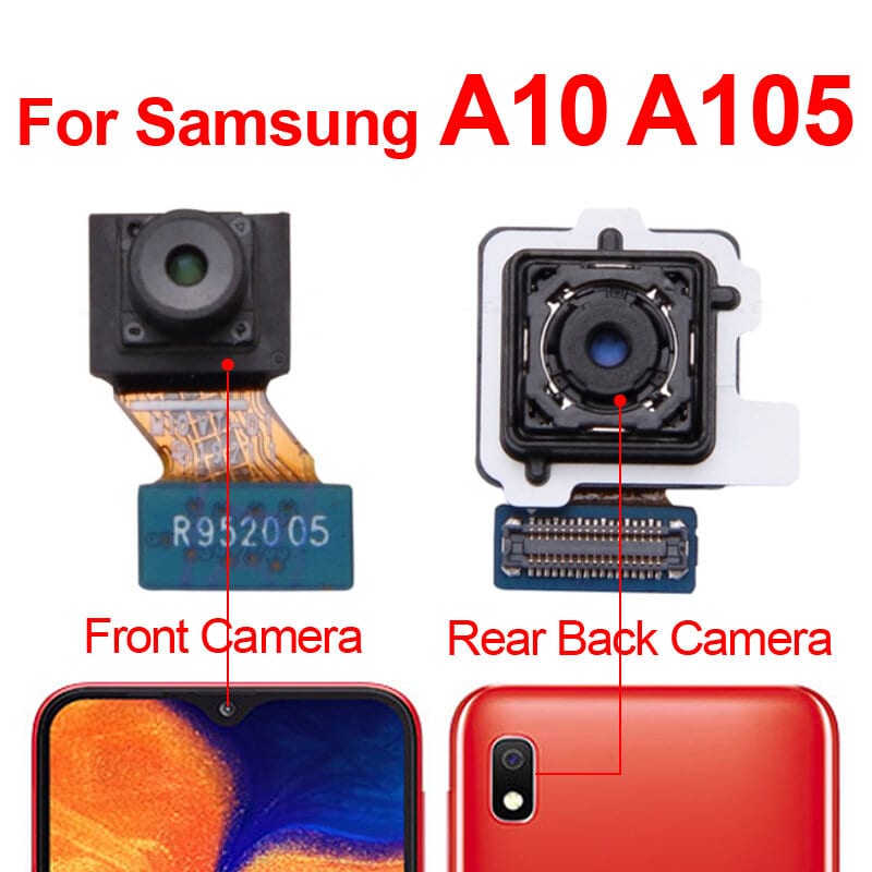 Back Rear Main Camera Module Flex Cable For Samsung Galaxy  A10 (SM-A105) Small Front Camera Flex Replacement Parts