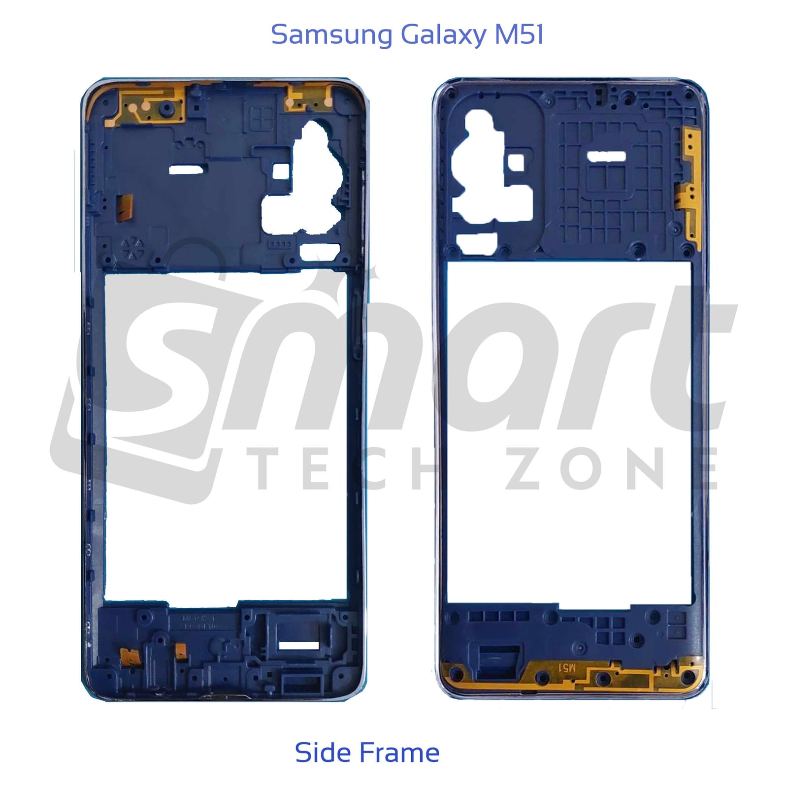 Samsung Galaxy M51 Side Frame Without LCD Frame Panel and Back Panel