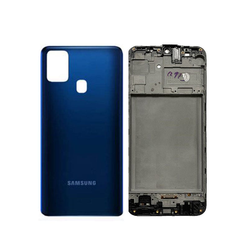 Samsung Galaxy M31 Full Body Housing - LCD Frame Panel and Back Panel Replacement