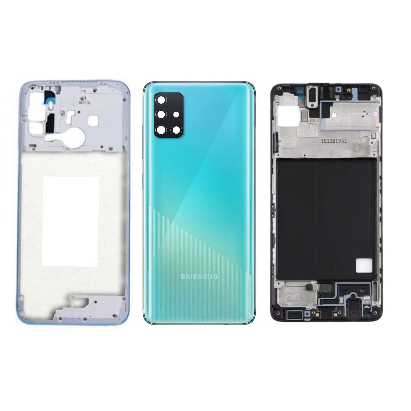 Full Body Housing for Samsung Galaxy A51 (LCD Frame,Middle Frame Panel and Back Panel)
