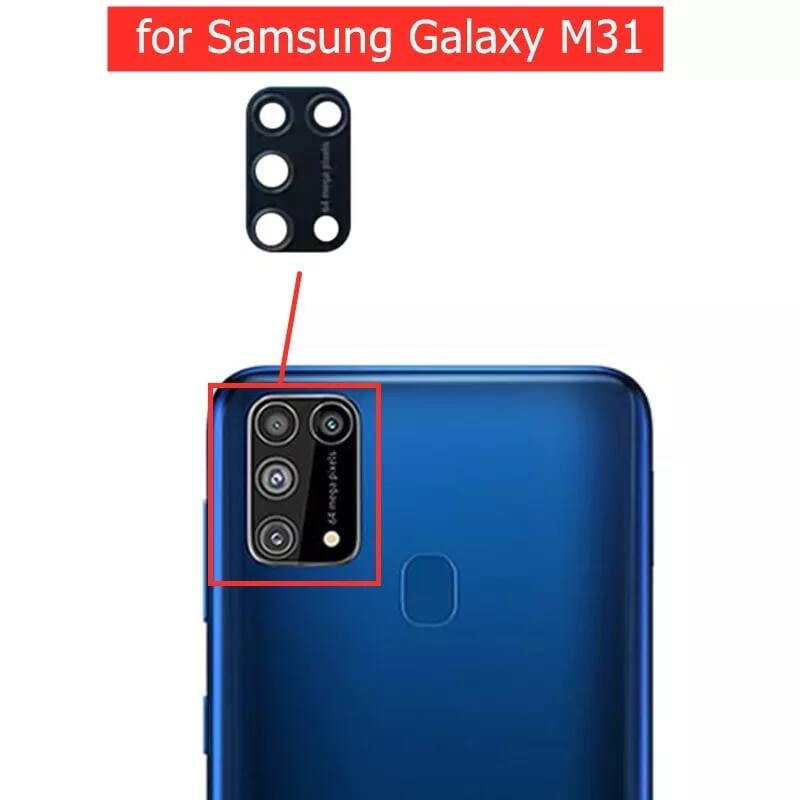 Back Rear Camera Lens Glass Compatible with Samsung Galaxy M31 Camera Lens Glass
