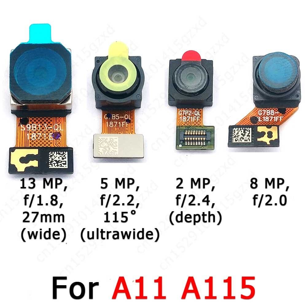 Back Rear Main Camera Module Flex Cable For Samsung Galaxy  A11 (SM-A115) Small Front Camera Flex Replacement Parts