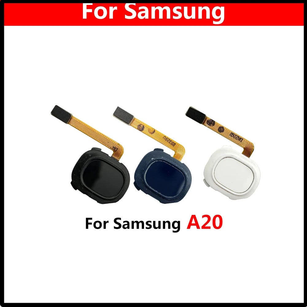 Fingerprint Touch Sensor/Scanner Flex Cable Compatible For Samsung Galaxy A20