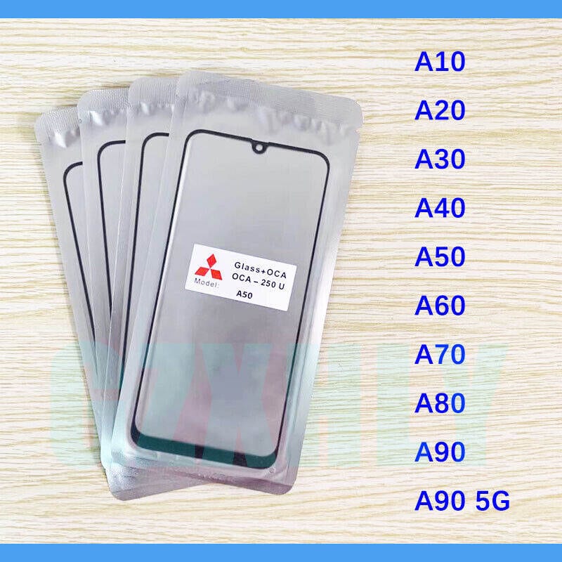 Glass + OCA For Samsung Galaxy A10 A20 A30 A40 A50 A60 A70 A80 A90 5G