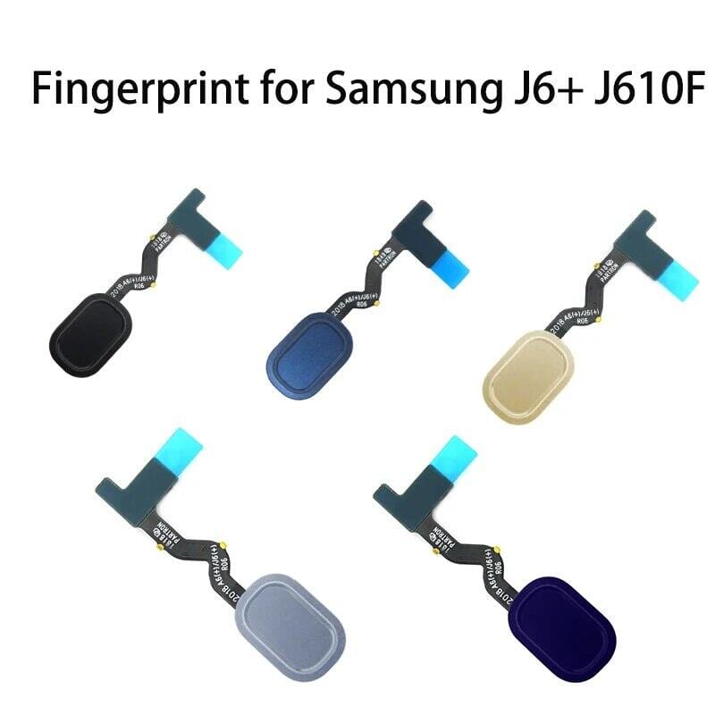 Home Menu Fingerprint Scanner Sensor for Samsung Galaxy J6 (2018) j6 + J610F SM-J600F/Ds SM-J600G/Ds Replacement Parts