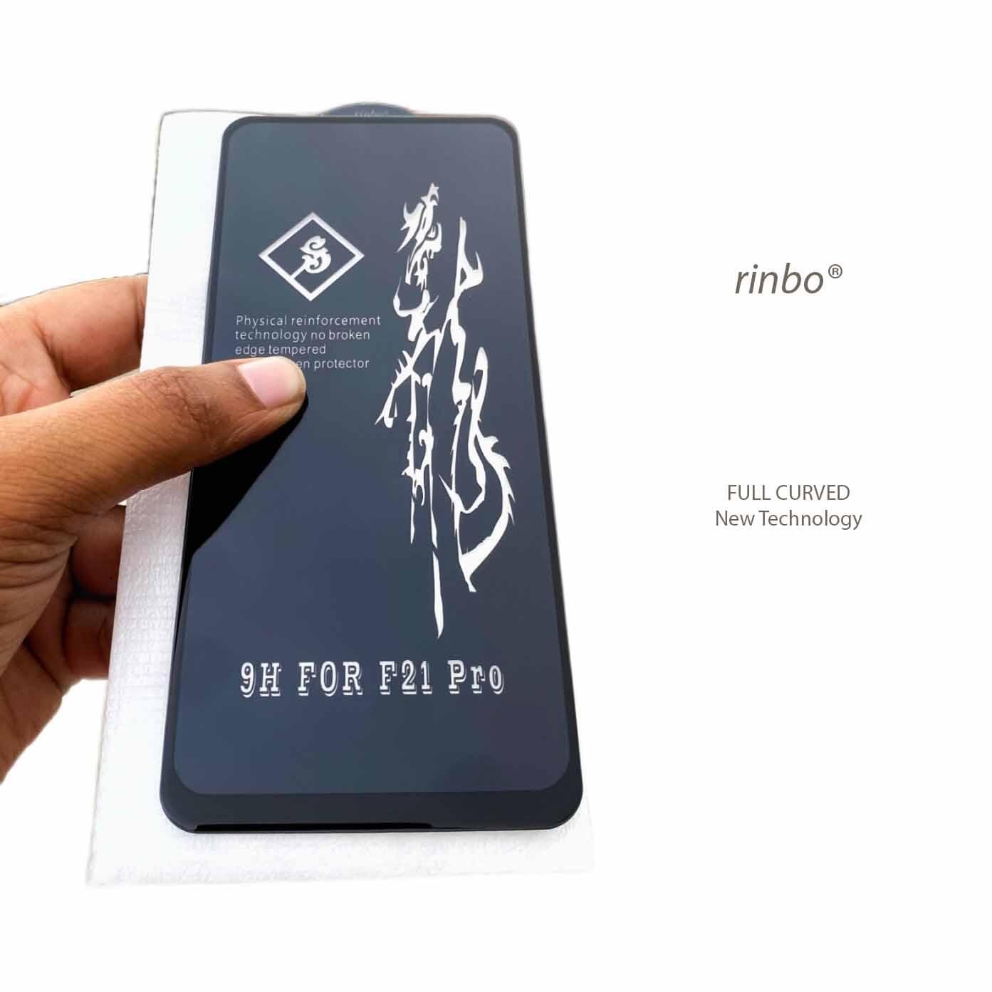 Oppo F21 Pro CPH2341 F21 Pro 5G Reno7 Reno7 Z 5G Rinbo Rainbow Full Coverage Glass Protector Tempered Glass Screen Protector 9H Hardness Full Coverage