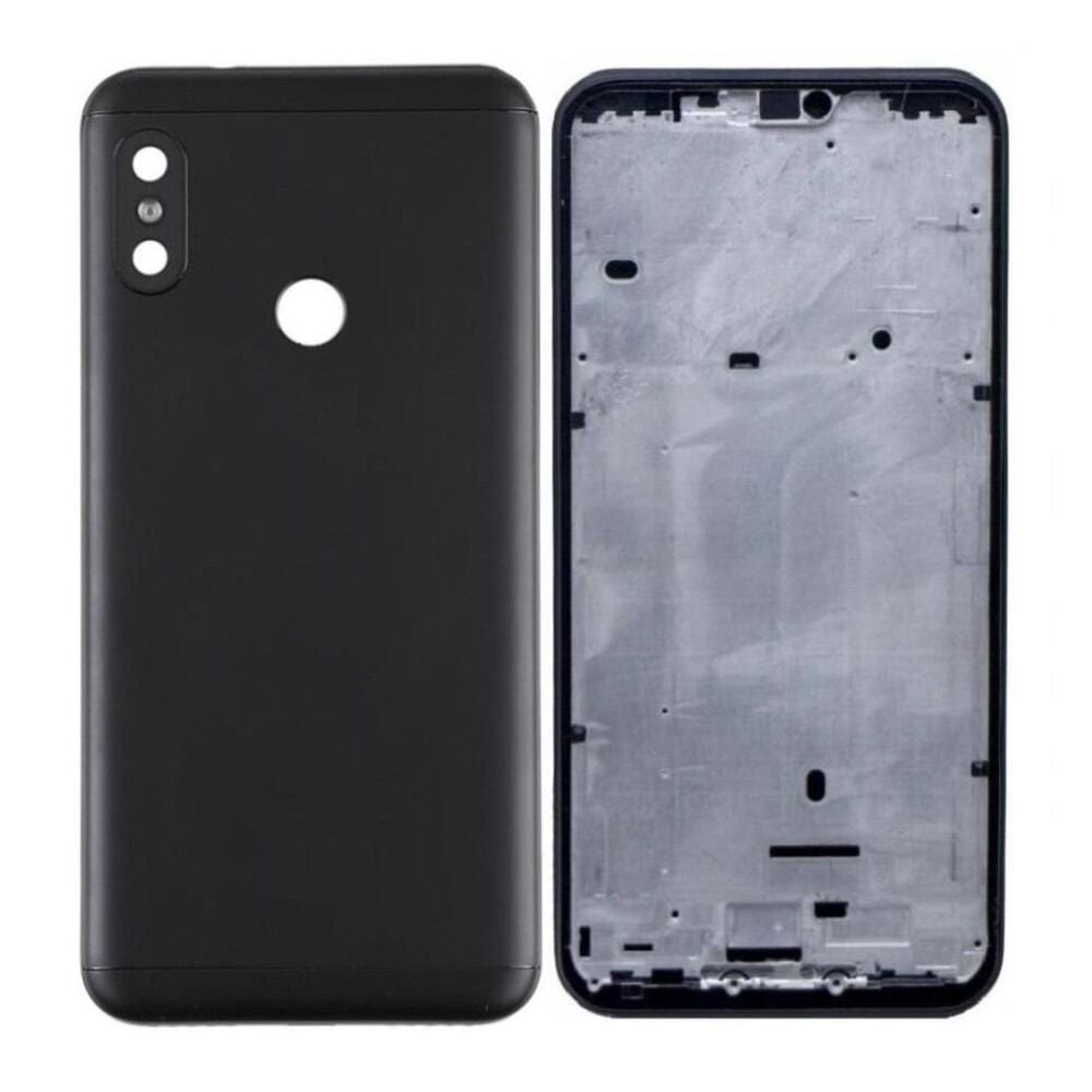 Full Body Housing For Mi A2 Lite (Redmi 6 Pro) Front LCD Frame Panel and Back Panel