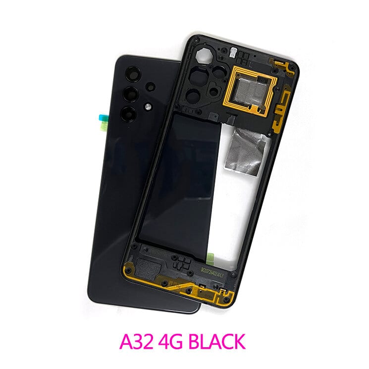Samsung Galaxy A32 4G SM-A325  Middle Bezel Housing Frame and Back Panel Without Front LCD Frame Panel