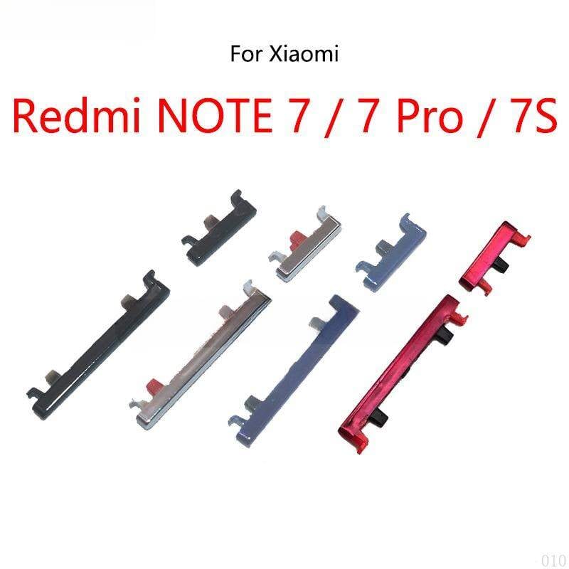 10 Pcs/ 5 Pcs/ Lot Power Volume Button Out Side Key For Xiaomi Redmi Note 7 7s 7 Pro External Volume Button + Power ON OFF