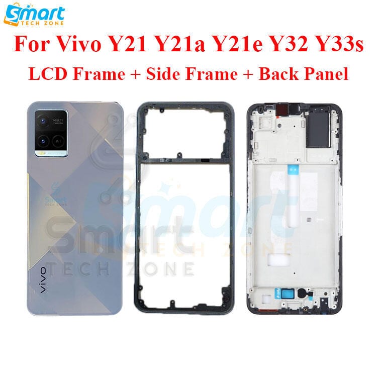 Vivo Y21/Y21a/Y21e/Y32/Y33s Full Body Housing Replacement Spare Parts
