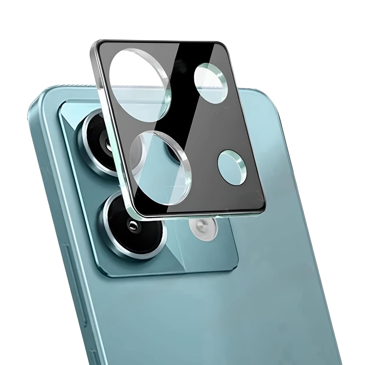 Xiaomi Redmi Note 13 5G / Note 13 Pro 5G / Note 13 Pro Plus 5G Lens Protector 3D Back Camera Glass Shield with Oil Resistance & Full Coverage
