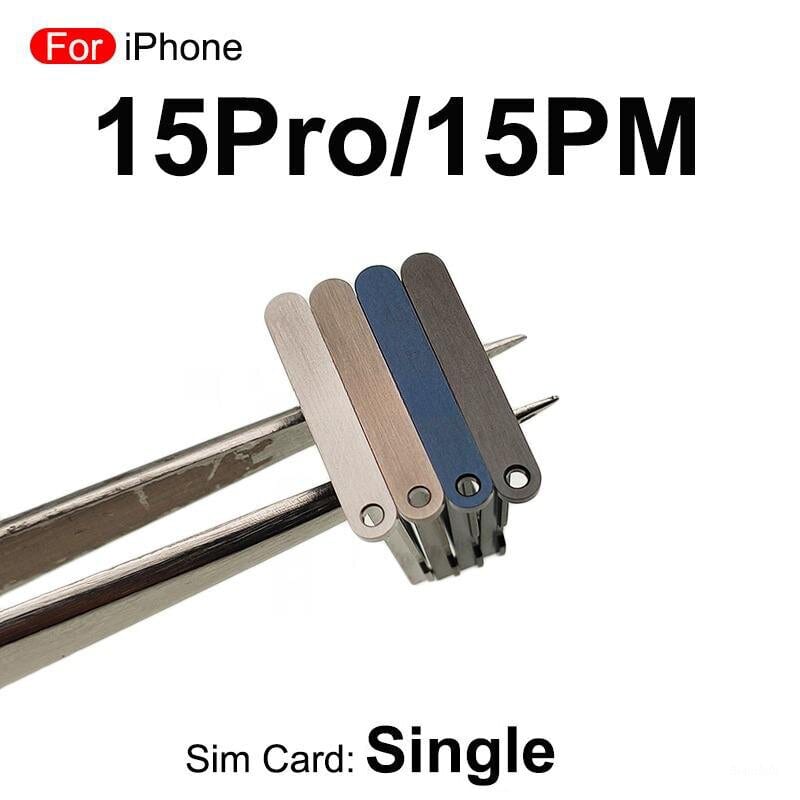 Single SIM Tray Replacement Slot for Apple iPhone 15 iPhone 15 Pro iPhone 15 Pro Max