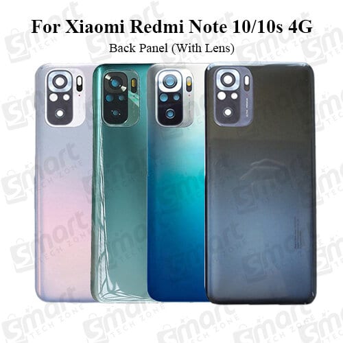 Xiaomi Redmi Note 10/10s 4G Back Panel/Backshell/Back Housing Including Camera Glass with Frame