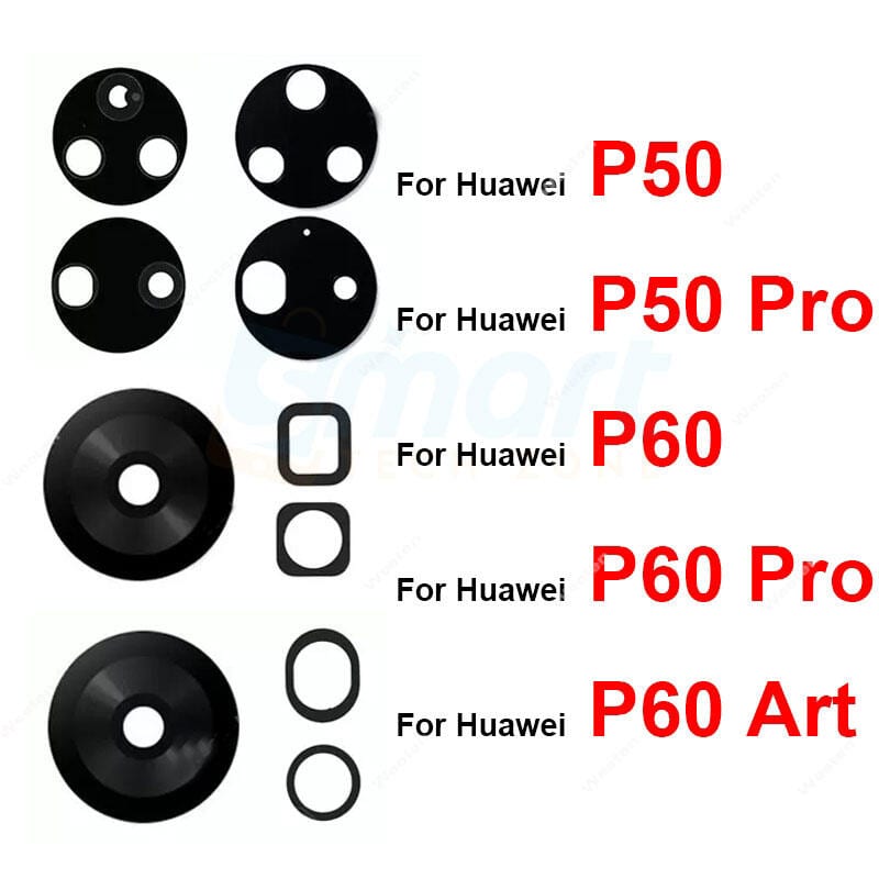 Main Camera Lens Glass Cover For Huawei P50 P60 Pro Art Camera Protection Glass Cover