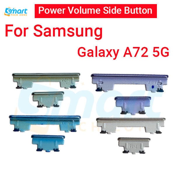 Compatible with Samsung Galaxy A72 5G External Side Buttons Power On Off + Volume Control Button Outside Side Keys