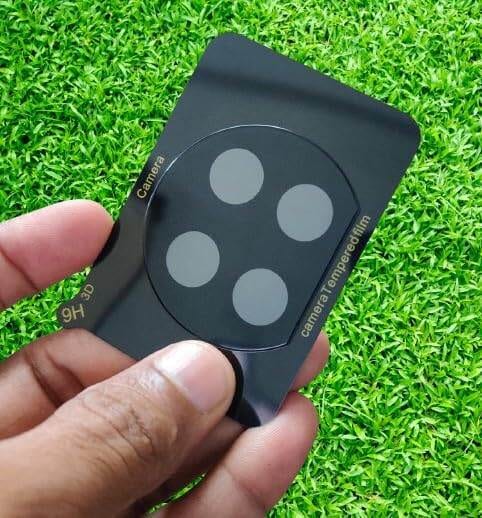 3D Back Camera Lens Glass Protector for Realme 13 Pro/ 13 Pro Plus | Full Camera Coverage I 3D Lens Shield I Oil Resistant