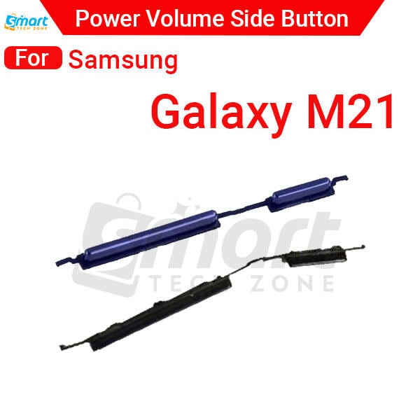 Compatible with Samsung Galaxy M21 External Side Buttons Power On Off + Volume Control Button Outside Side Keys