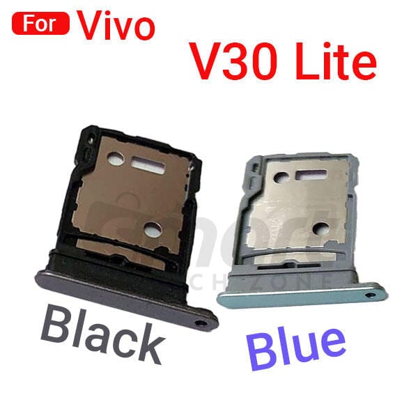 Sim Tray SD Card Tray Holder Card Compatible with Vivo V30 Lite With Sim Ejector Pin Replacement Part