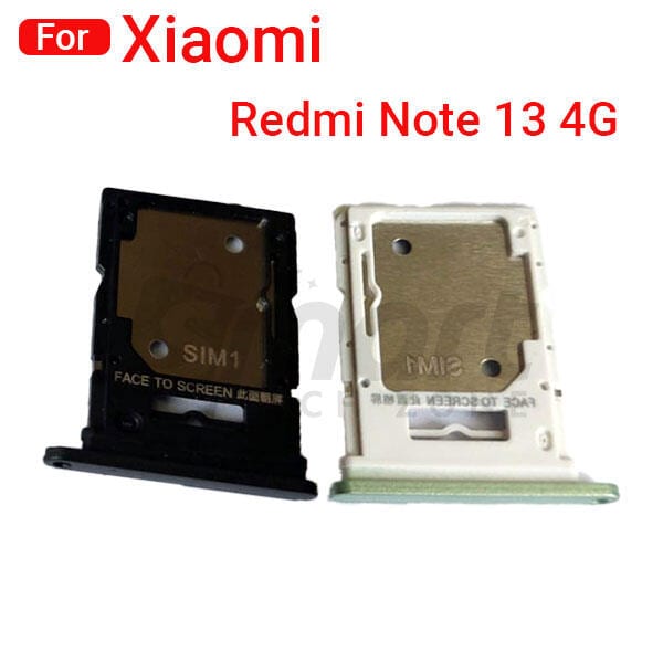 Sim Tray SD Card Tray Holder Card Compatible with Xiaomi Redmi Note 13 4G Sim Ejector Pin Replacement Part