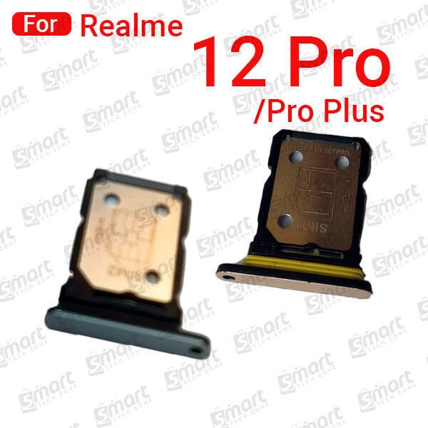 Sim Tray SD Card Tray Holder Card Compatible with Realme 12 Pro/ Pro Plus Sim Ejector Pin Replacement Part