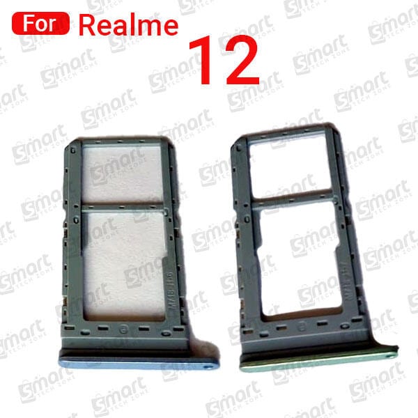 Sim Tray SD Card Tray Holder Card Compatible with Realme 12 Sim Ejector Pin Replacement Part