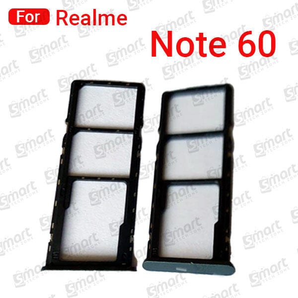 Sim Tray SD Card Tray Holder Card Compatible with Realme Note 60 Sim Ejector Pin Replacement Part