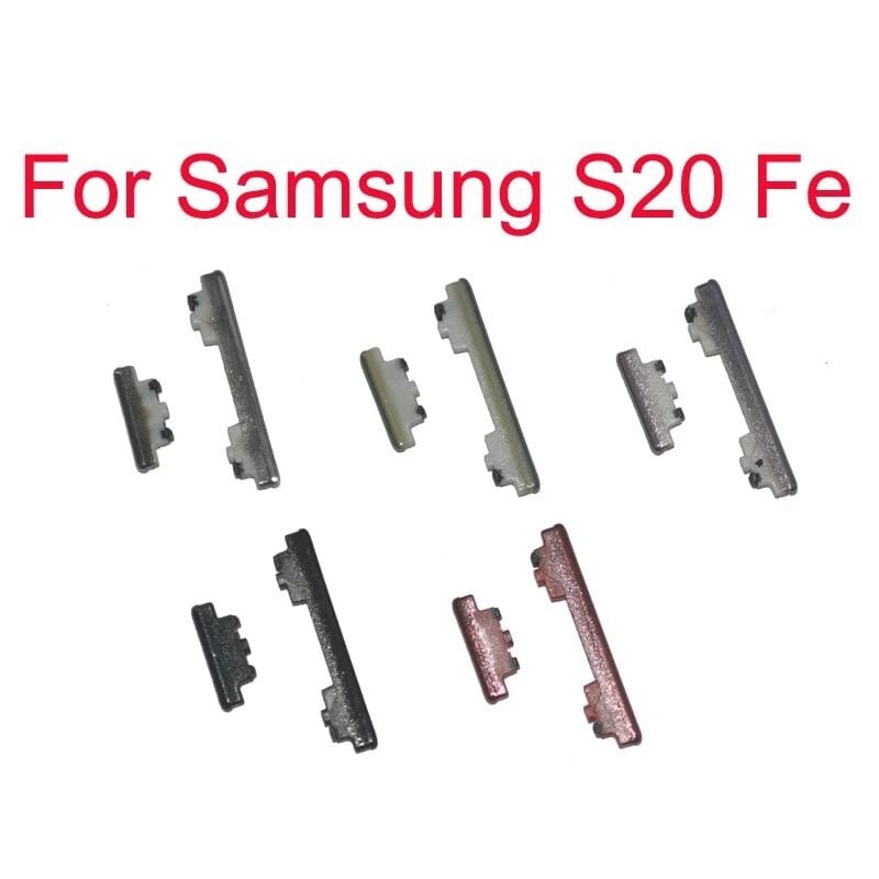 Compatible with Samsung Galaxy S20 FE External Side Buttons Power On Off + Volume Control Button Outside Side Keys