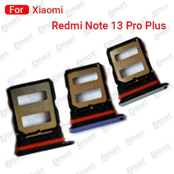 Sim Tray SD Card Tray Holder Card Compatible with Xiaomi Redmi Note 13 Pro Plus Sim Ejector Pin Replacement Part