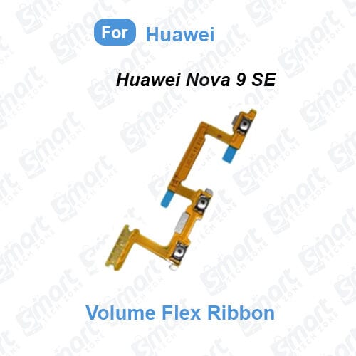 Volume Side Key Flex Ribbon For Huawei Nova 9 SE (JLN-LX1, JLN-LX3, JuliaQN-L01B, JuliaQN-L21B, JuliaQN-L23A, RMX2190, FIO-BD00, JLN-AL00) Flex Ribbon Cable Replacement Repair Parts