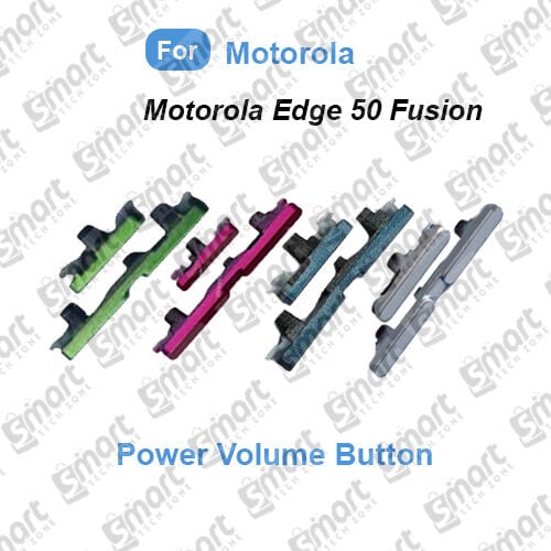 Motorola Moto Edge 50 Fusion Power Button + Volume Button Outside Key | Side Key Flex Cable Replacement | XT2429-1 | Exact Fit