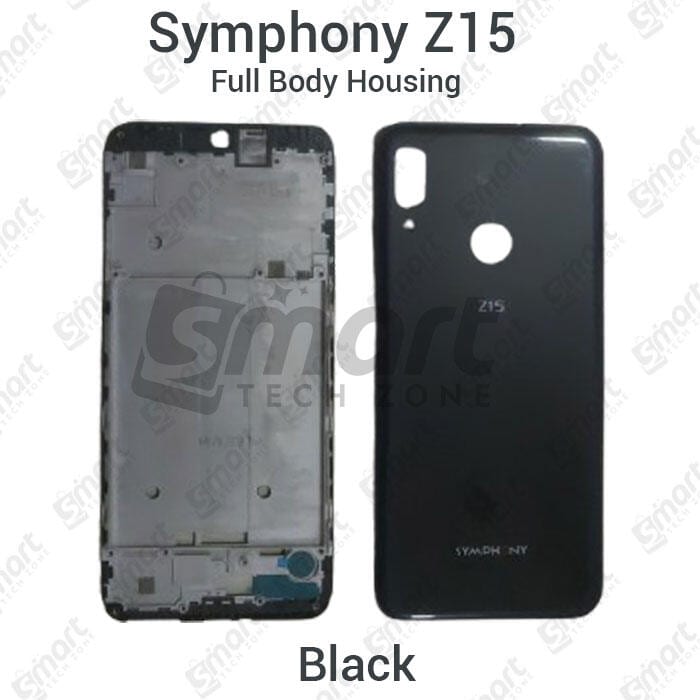 Symphony Z15 Full Body Housing With Camera Glass (LCD Frame, Side/Middle Frame, Back Panel/Backshell)